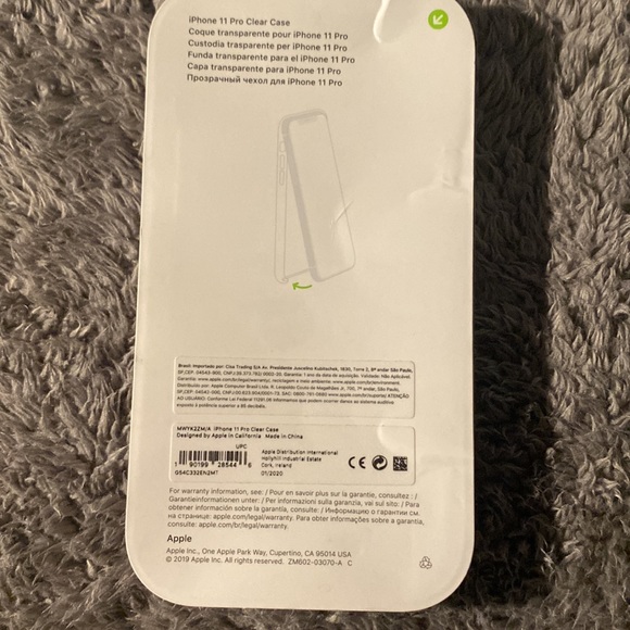 Brand new iPhone 11 Pro clear case - Picture 2 of 3